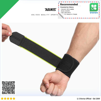 AOLIKES Pelindung Pergelangan Tangan Adjustable Wristband 1 PCS A 7938