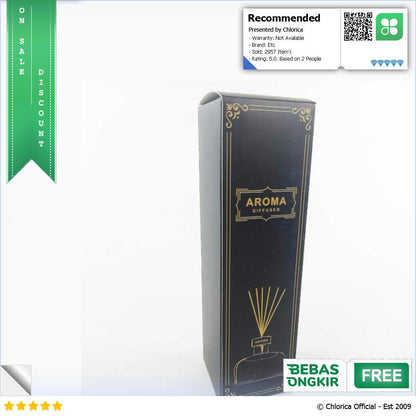 ZUOHE Pengharum Ruangan Aromaterapi Reed Diffuser 50 ml Z203