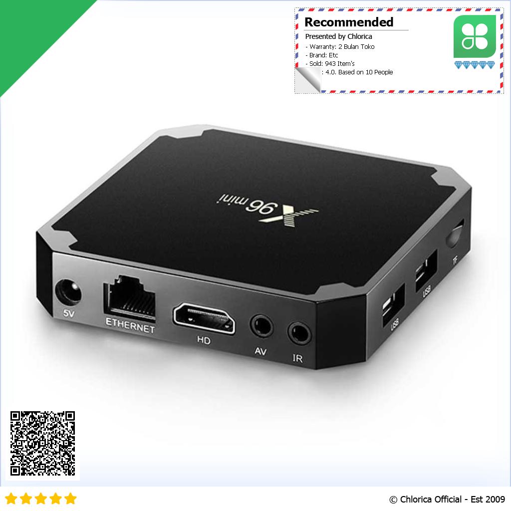 X96 Mini Smart TV Box Android 7.1 DDR3 1GB 8GB