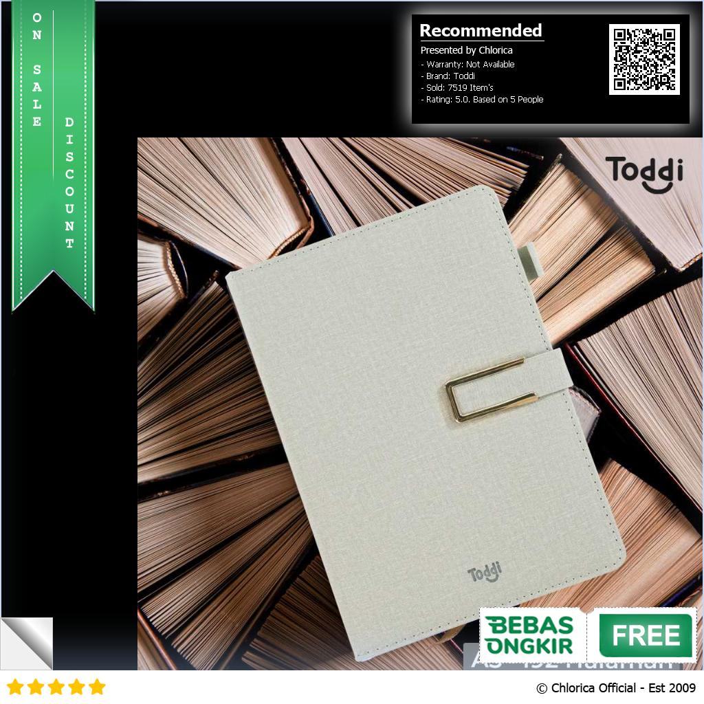 Toddi Notebook Buku Jurnal Catatan Diary Cover Kulit A5 JSK25