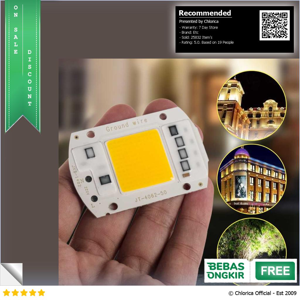 Arcomm Chip LED Lampu COB Floodlight Spotlight 220V