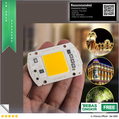 Arcomm Chip LED Lampu COB Floodlight Spotlight 220V