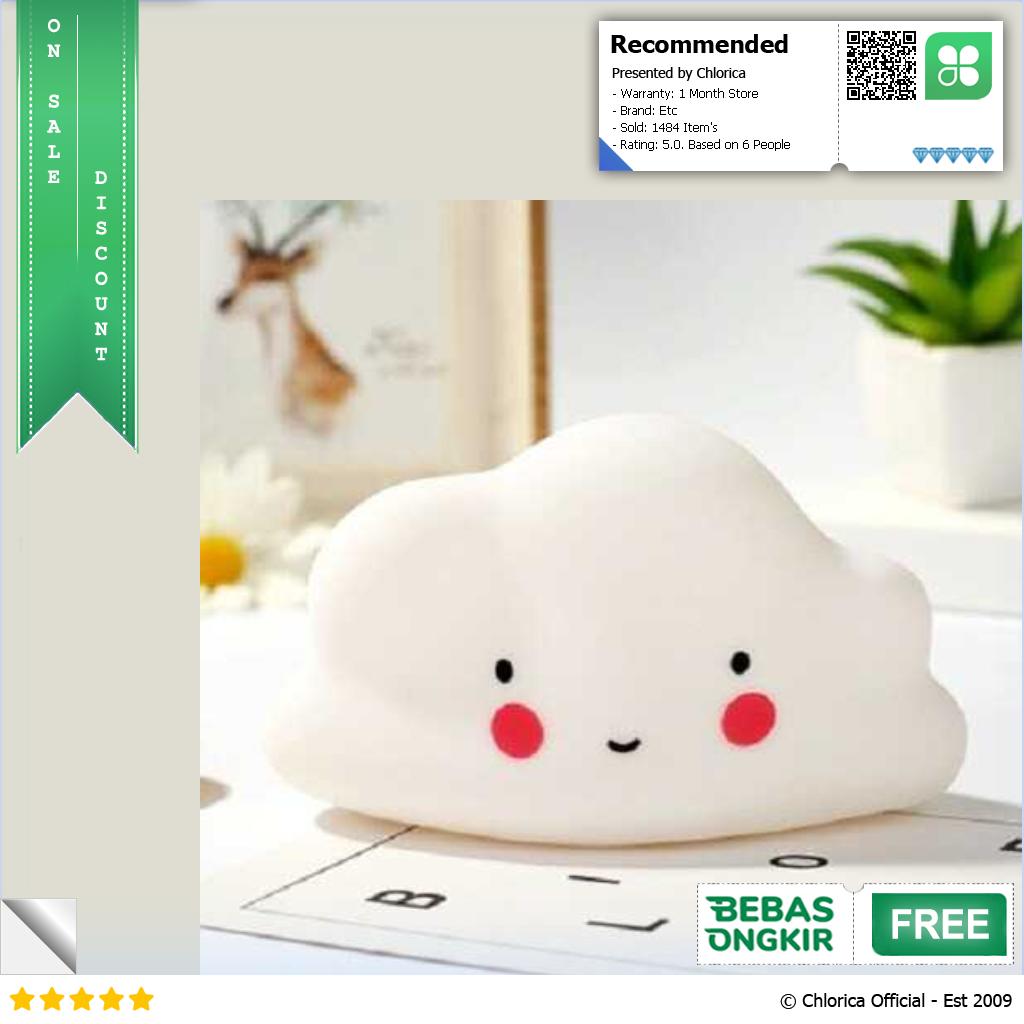 FGHGF Lampu Tidur LED Anak Karakter Lucu Cool Warm White 1W FGH01