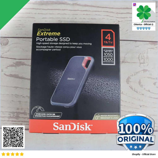 SanDisk Extreme Portable SSD 1050MB s USB Type C 3.2 SDSSDE61