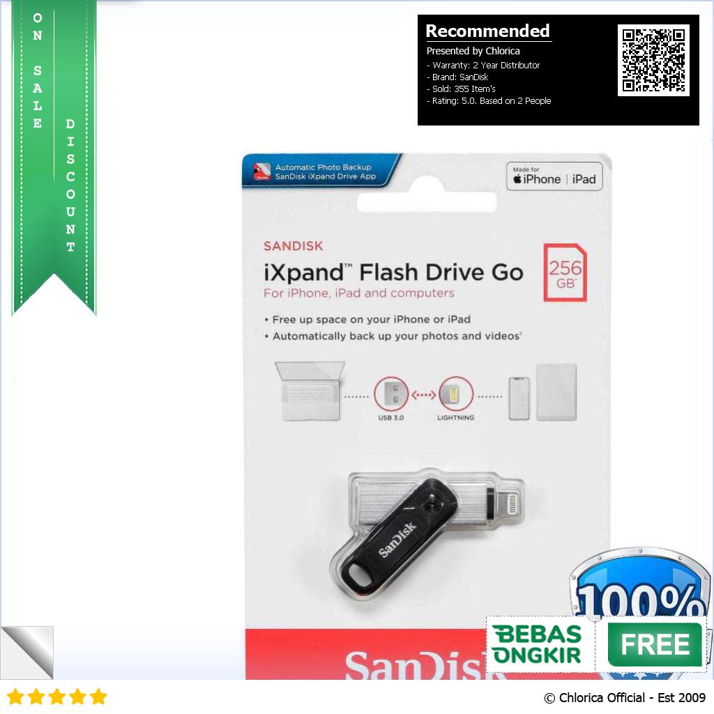 SanDisk iXpand Dual Drive Go USB 3.0 Lightning