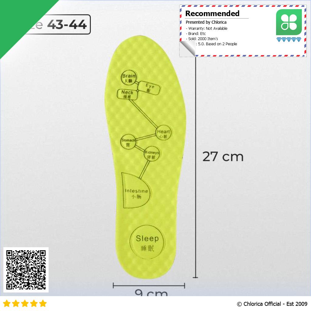 BOOST Insole Sepatu Alas Kaki Orthopedic Breathable SX001