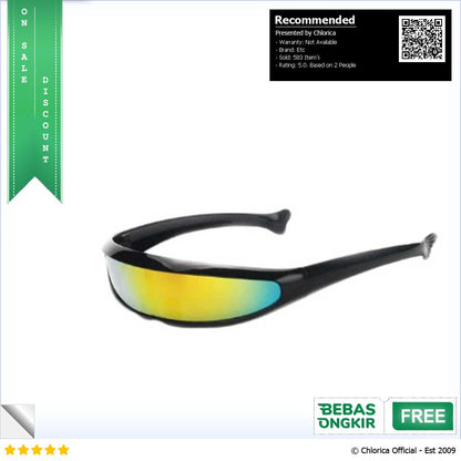 TRAFA Kacamata Pria Futuristic Sunglasses Anti Reflective UV400 TF267