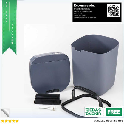 KIMD Tempat Sampah Smart Trash Can Motion Sensor Dustbin 16L K 599