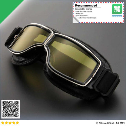 Herorider Kacamata Goggles Classic Harley UV Protection 812