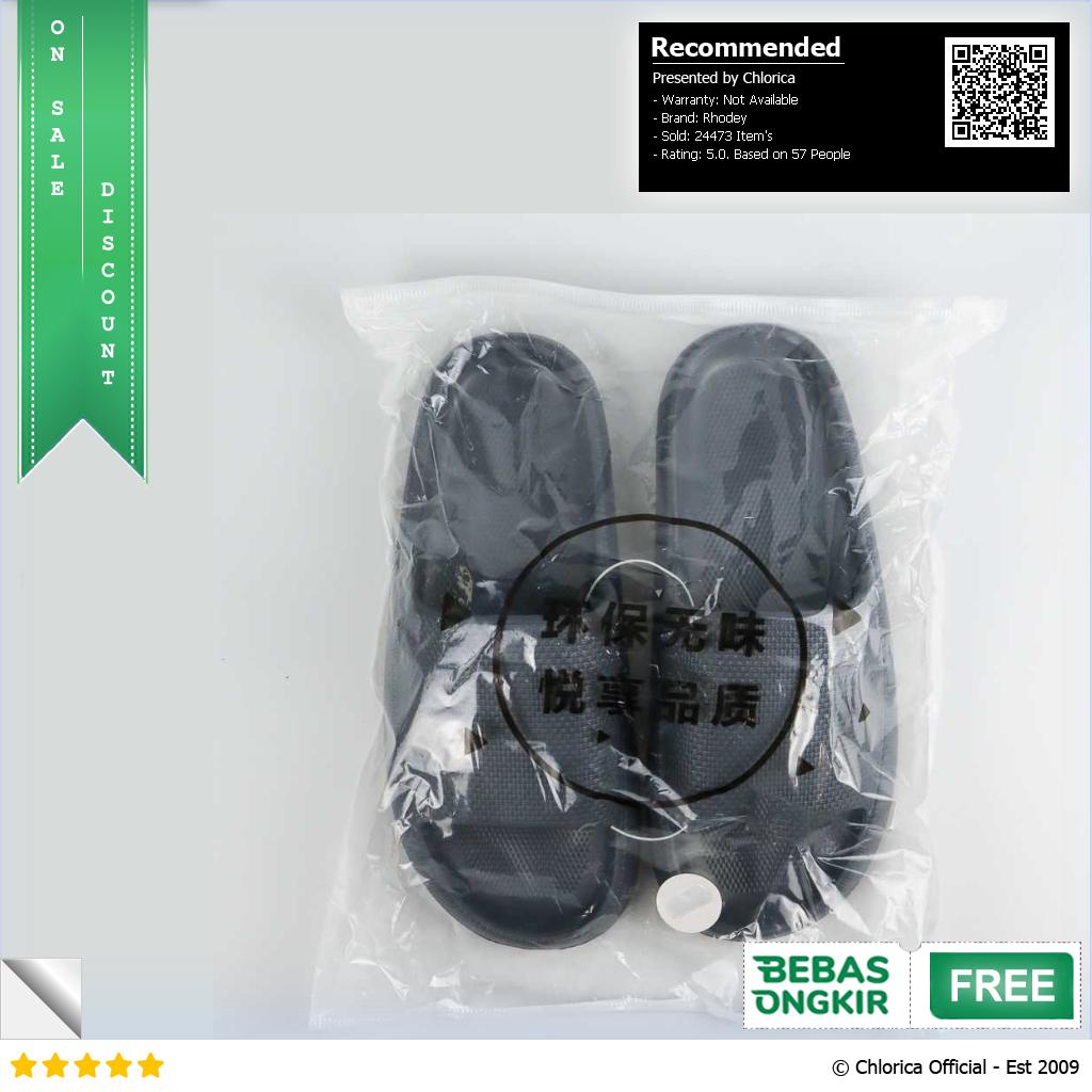 Rhodey Snugee Sandal Rumah Anti Slip Slipper EVA Soft Unisex