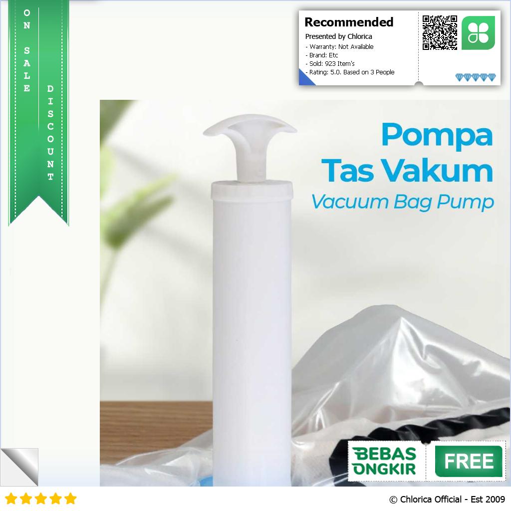 Joybos Pompa Tas Vakum Penyimpanan Pakaian Vacuum Bag Pump JB70