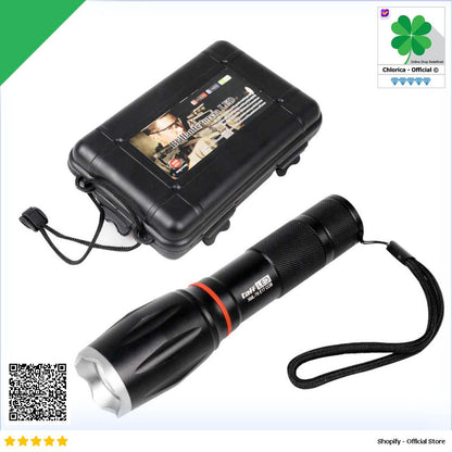 TaffLED Paket Senter LED Torch Cree XM L T6 E17 COB