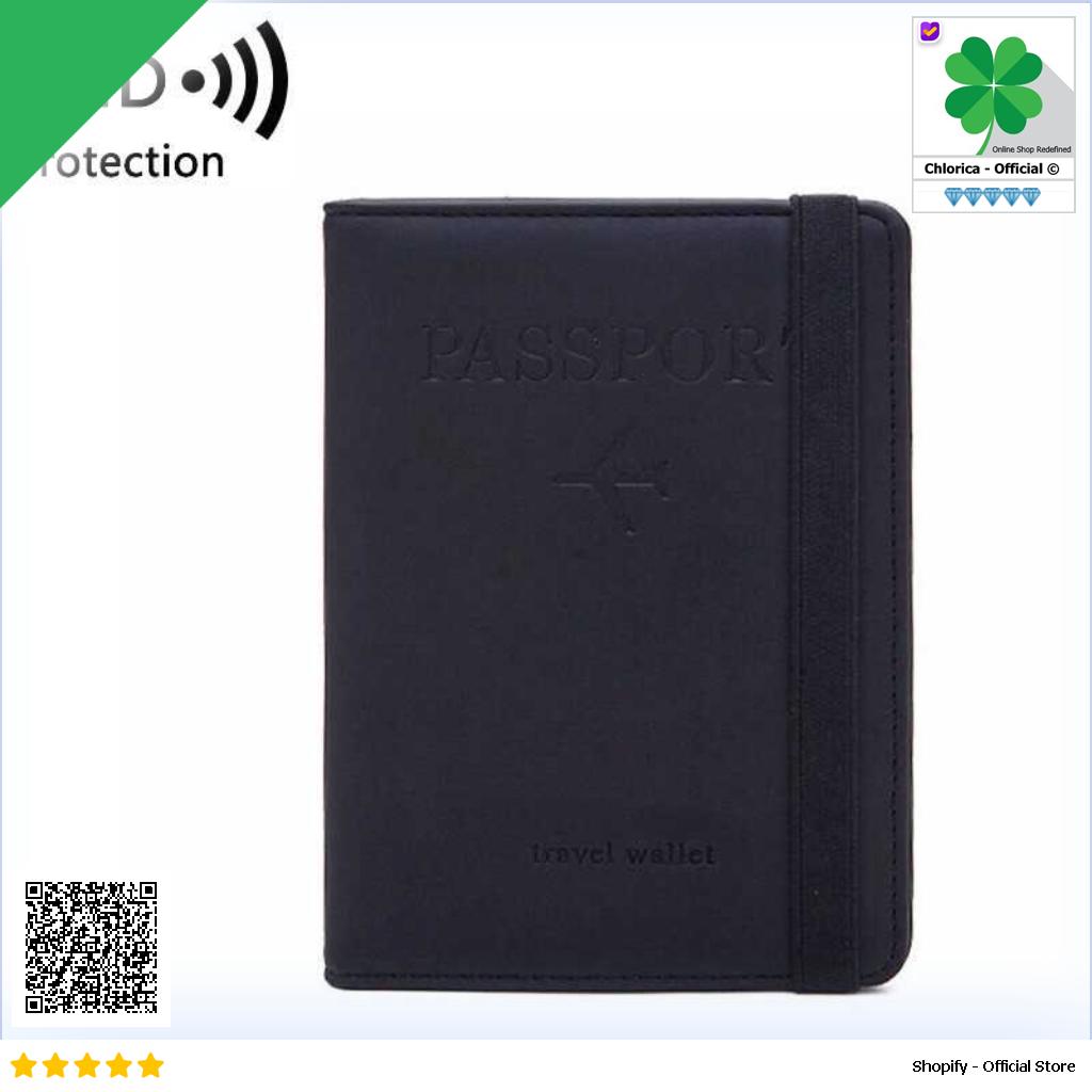 Andbana Dompet Paspor Cover Card Holder Travel Wallet RFID Blocking YXY79