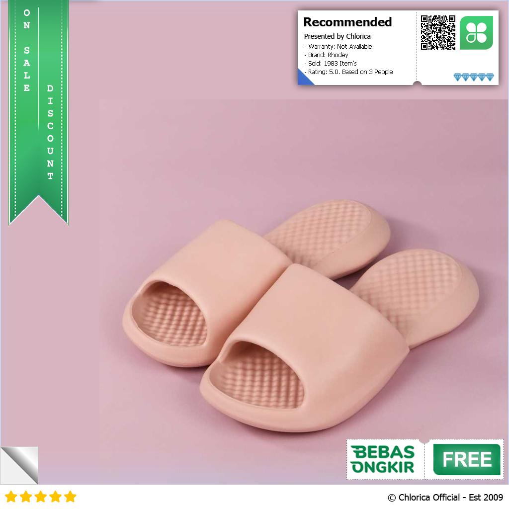 Rhodey Bouncee Sandal Rumah Anti Slip Slipper EVA Soft Unisex