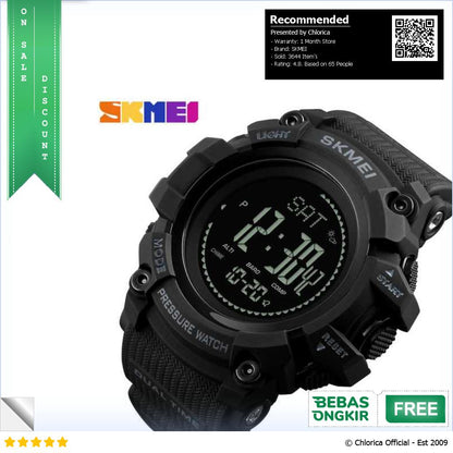 SKMEI Jam Tangan Digital Multifungsi Pria 1358