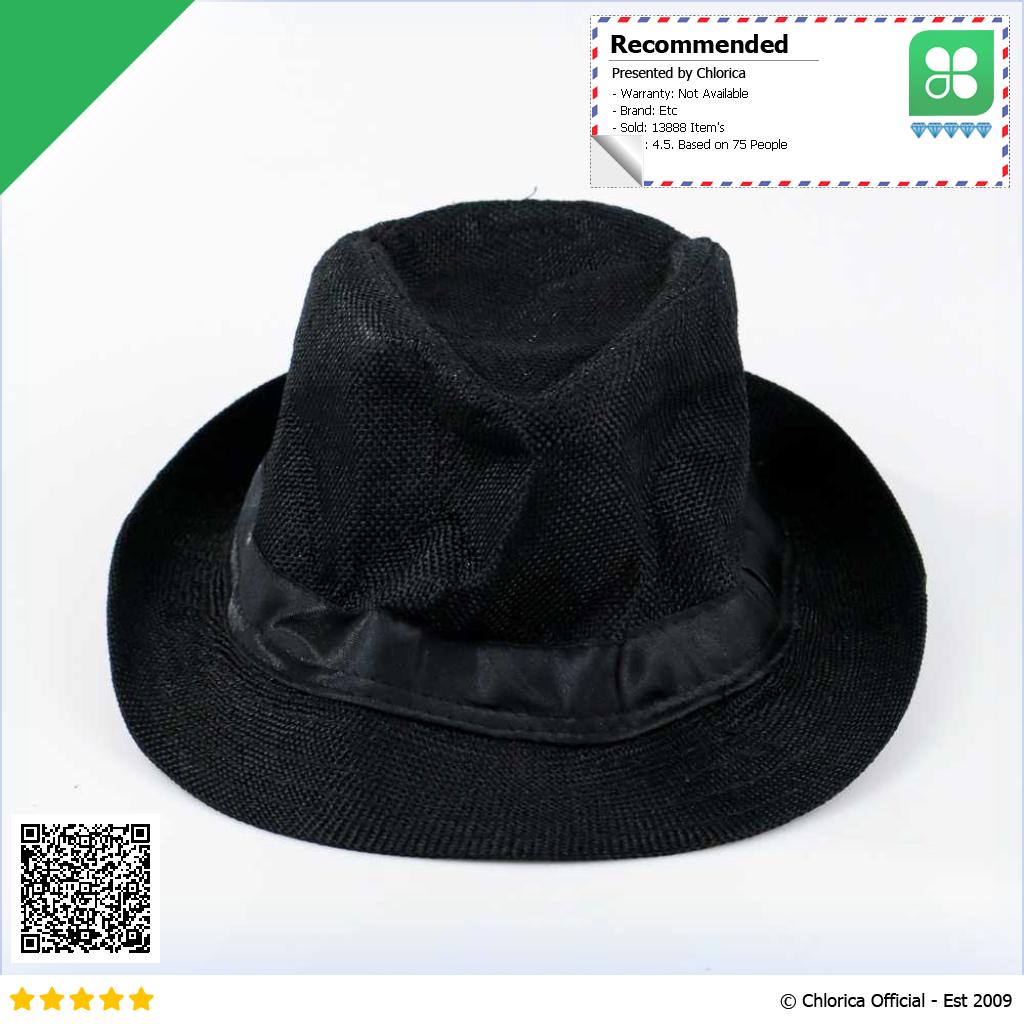 Yingrui Topi Fedora Unisex Laken Hat Jazz Classic Vintage M 38