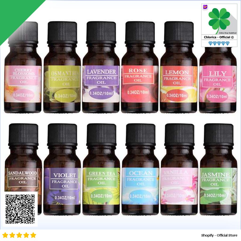 Taffware HUMI Pure Essential Oils Minyak Aromatherapy Diffusers 10ml RH 15