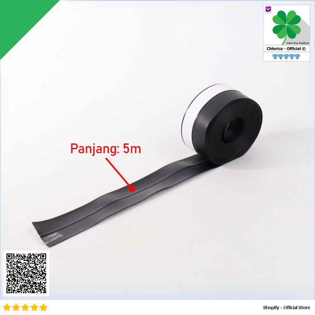 KALYNN Lis Pintu Penghalang Debu Door Seal Strip Silicone TPE EACC25