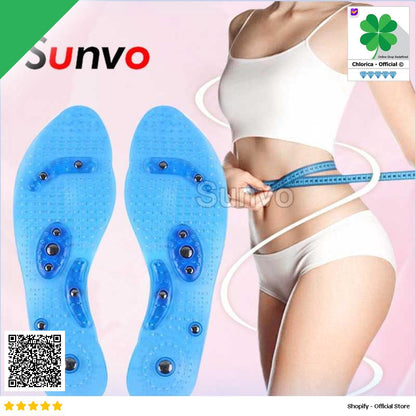 Sunvo Insole Sepatu Alas Kaki Orthopedic Magnetic Silicone Gel Pad Sn18