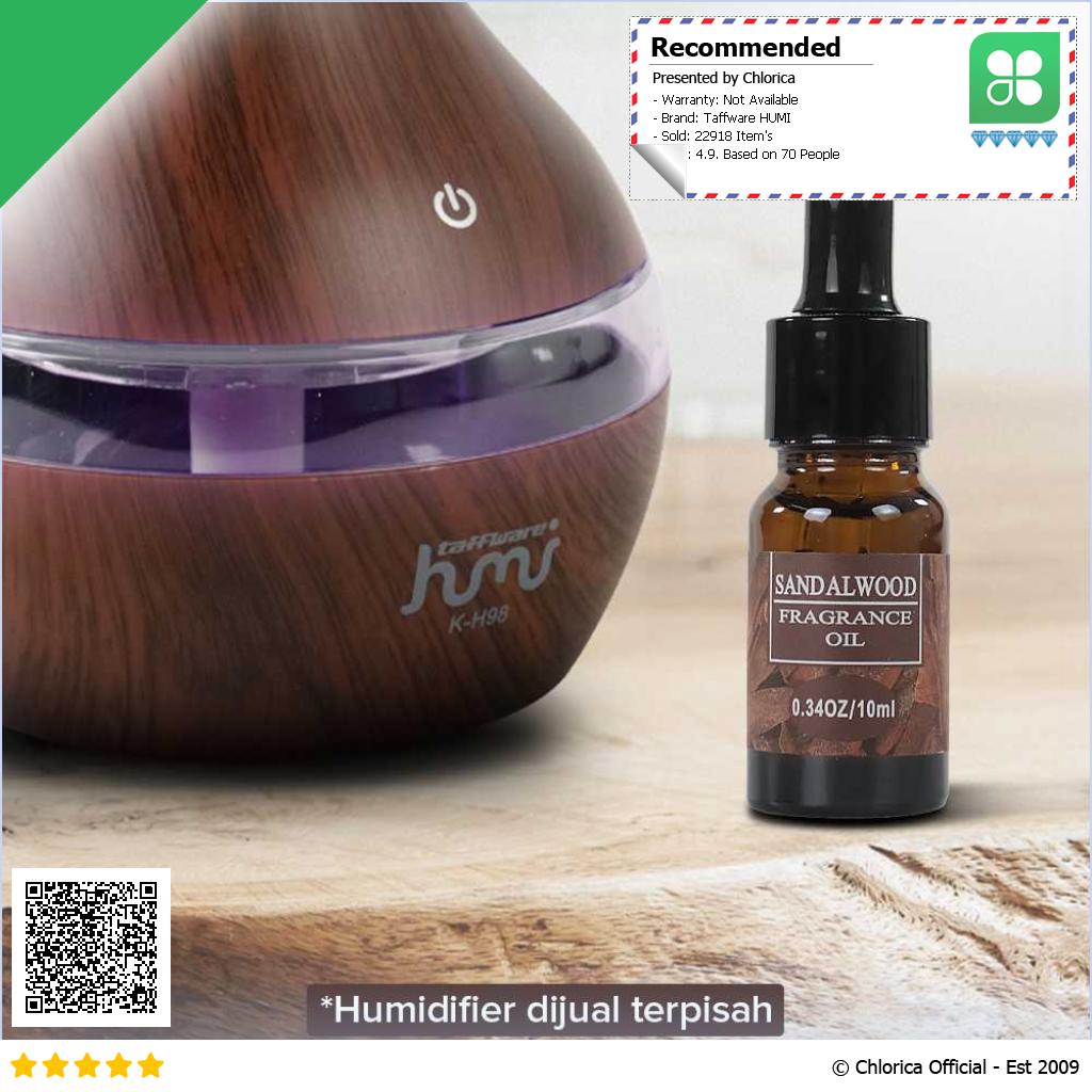 Taffware HUMI Pure Essential Oils Fragrance Minyak Aromatherapy 10ml RH 25