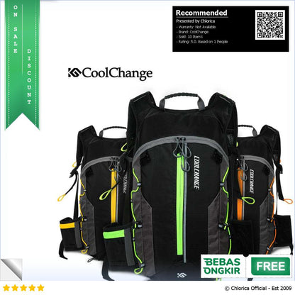 CoolChange Tas Ransel Gunung Hiking Waterproof 10L 03010