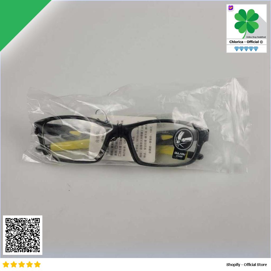 OULAIOU Kacamata Sporty Outdoor Glasses Silicone Frame 9837