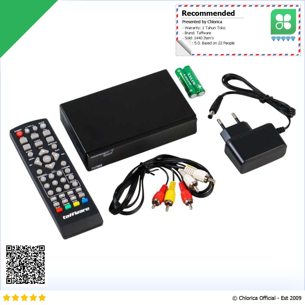 Taffware Bien7 Set Top Box TV Digital HD 1080P DVB T2 GX6701