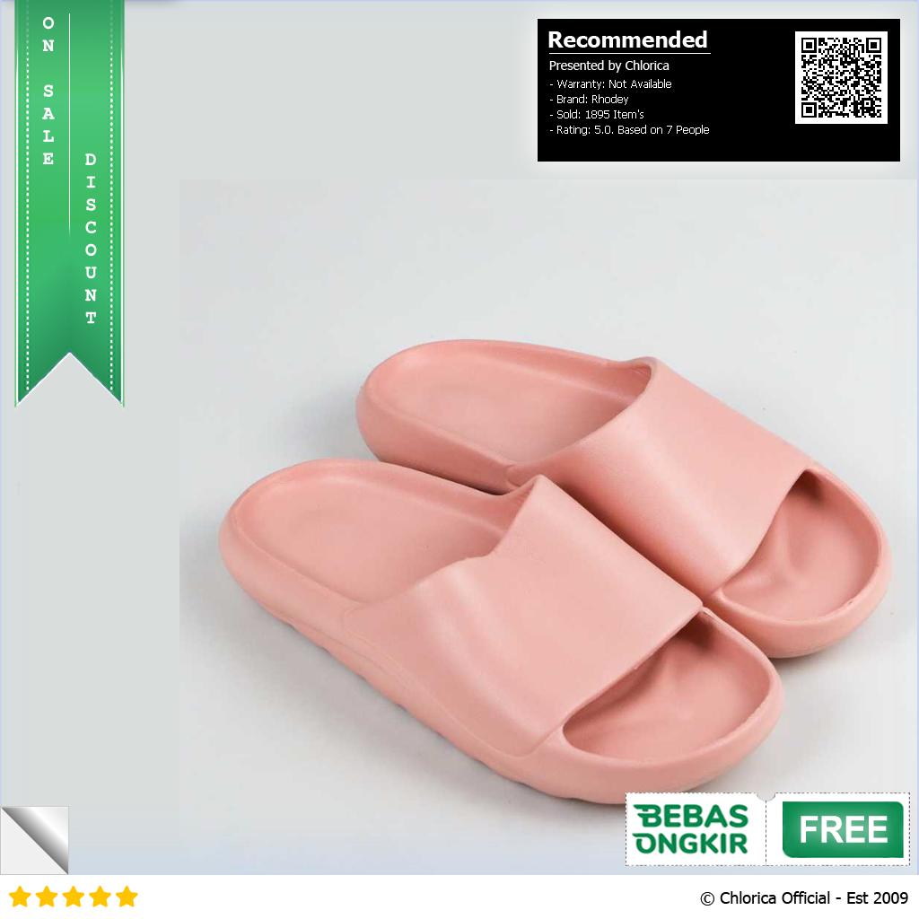 Rhodey Breath Sandal Rumah Anti Slip Slipper EVA Soft Unisex