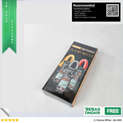 Taffware ANENG Digital Clamp Meter Voltage Tester NCV 4000 Digit ST180