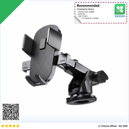 HATC Phone Holder Car Dashboard Adjustable with Suction Cup S302A