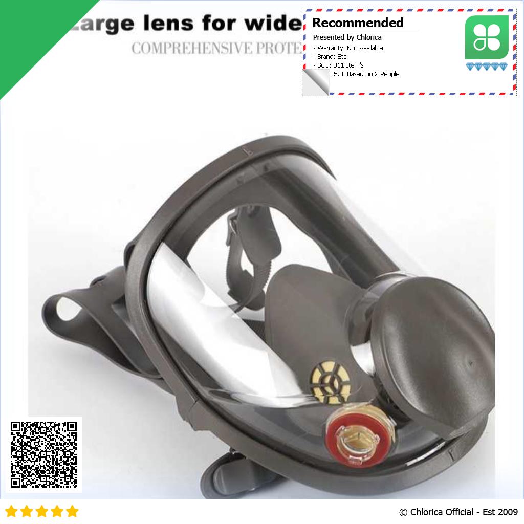 SAFURANCE Masker Gas Respirator Full Face N95 No.7