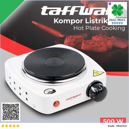 Taffware Kompor Listrik Mini Hot Plate Cooking 500 W DLD 101B