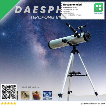 DAESPHETEL Teropong Bintang Space Astronomical Telescope 700mm F70076