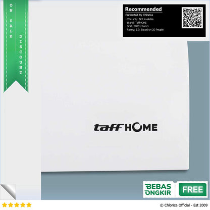 TaffHOME Cover Angin AC Adjustable Windshield Deflector WB588