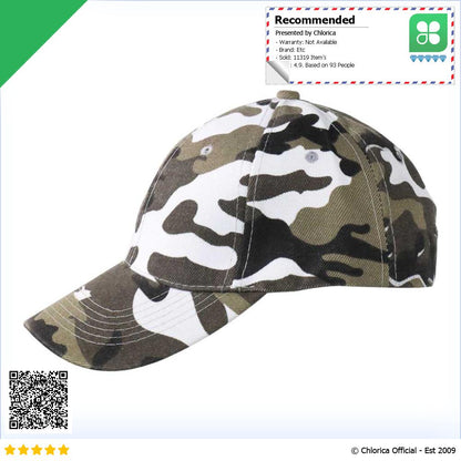 EVRFELAN Topi Baseball Cap Army Camouflage S8R