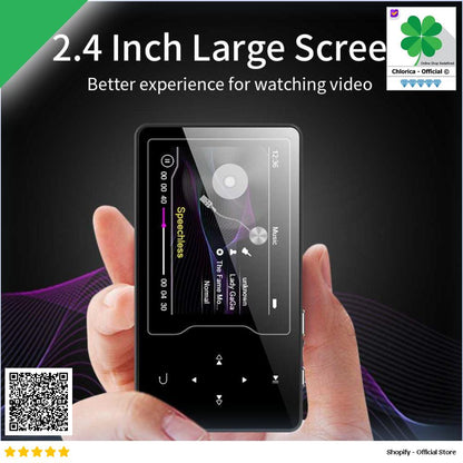 RUIZU HiFi DAP MP3 Player 2.4 Inch Screen 8GB D08