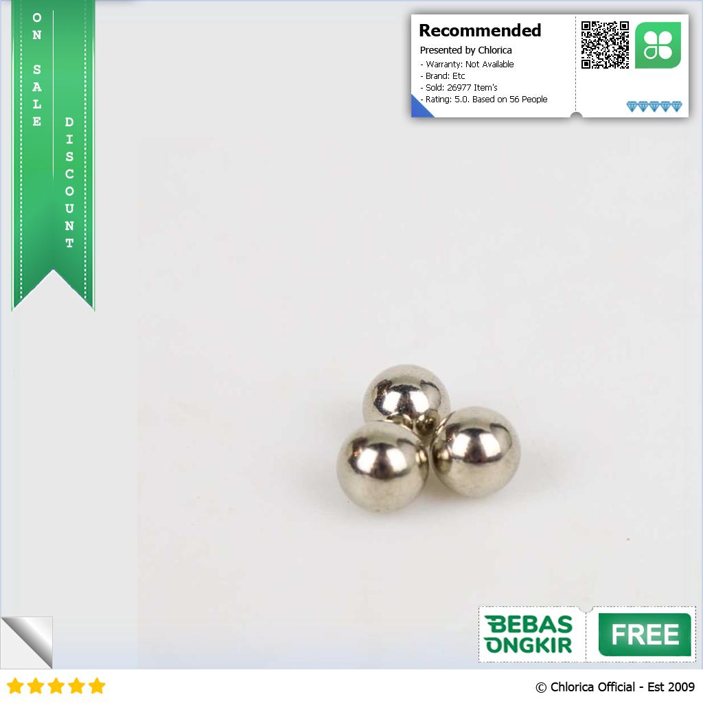 Yernea Peluru Ketapel As Tengah Sepeda Steel Balls 100PCS MBP5