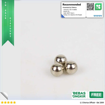 Yernea Peluru Ketapel As Tengah Sepeda Steel Balls 100PCS MBP5