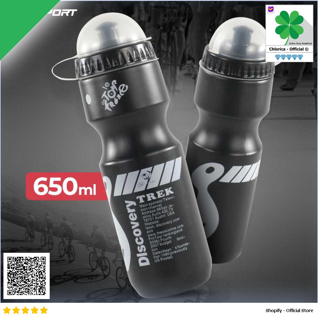 TaffSPORT Discovery Botol Minum Sepeda Olahraga with Dust Cover 650ml 3026