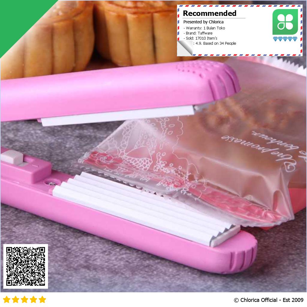 Taffware Mini Hand Heat Sealer Plastik Sealing Machine 20W GLS 002