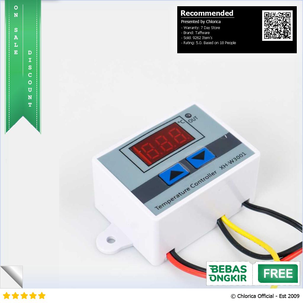 Taffware Digital Temperature Control Thermostat Microcomputer XH W3001