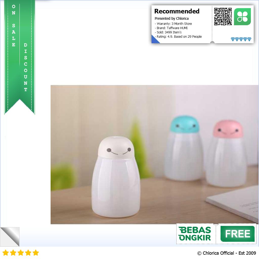 Taffware HUMI Baymax Mini Humidifier Aromatherapy RGB USB 400ml H803