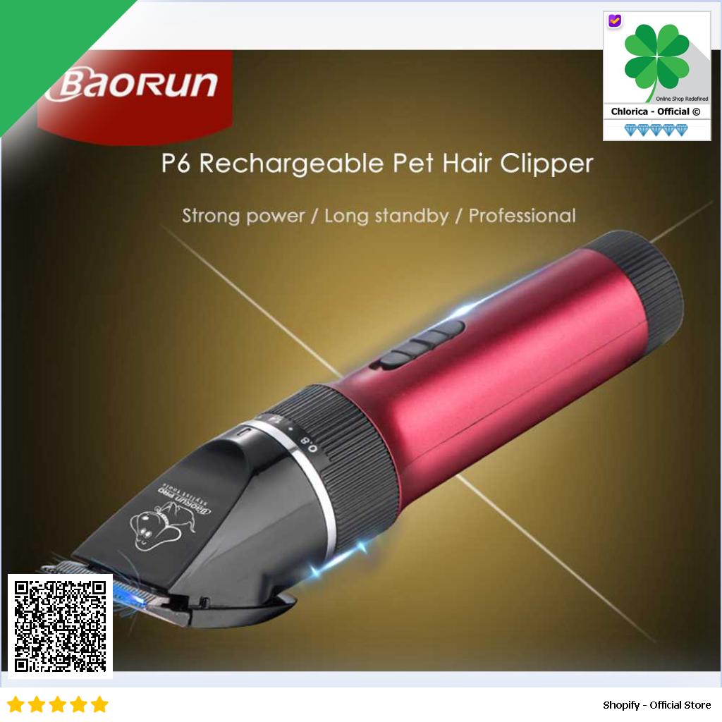 BaoRun Pro Alat Cukur Elektrik Bulu Hewan Pet Dog Clipper P6