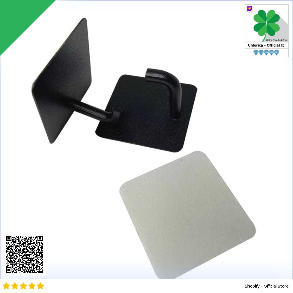 TaffHOME Gantungan Dinding Adhesive Wall Hook Stainless Steel Z12