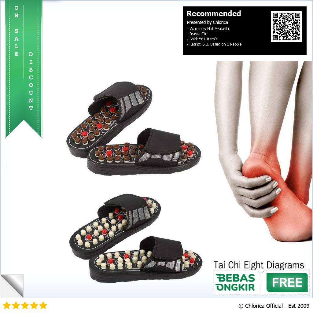 VamsLuna Sandal Pijat Akupuntur Health Care Reflexology FT10C