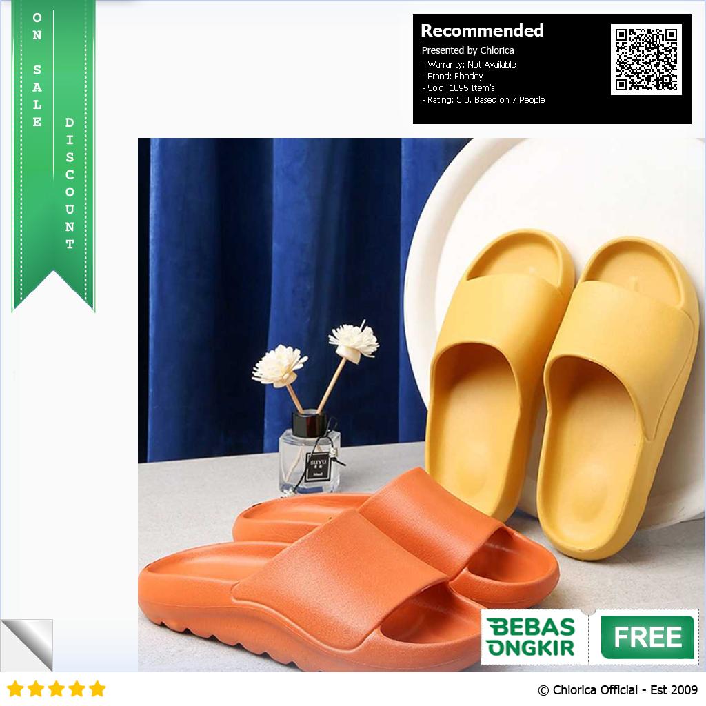 Rhodey Breath Sandal Rumah Anti Slip Slipper EVA Soft Unisex