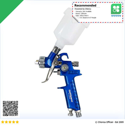 Taffware Professional Spray Gun Nozzle HVLP Airbrush 125ml H 2000A 827P