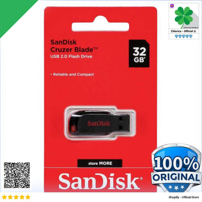 SanDisk Cruzer Blade Flashdisk USB 2.0 SDCZ50