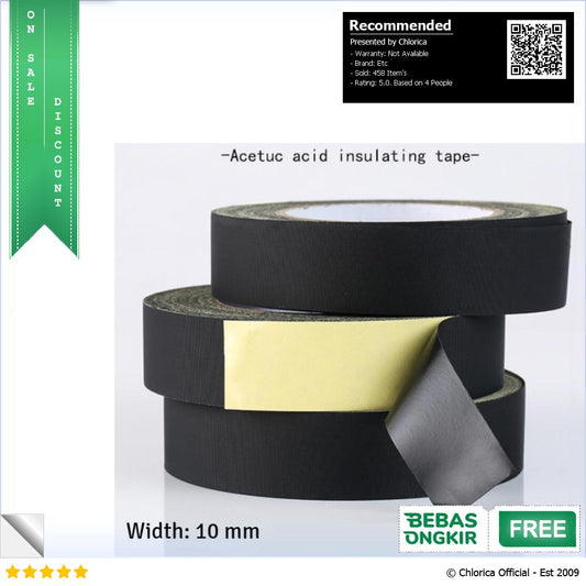 CUSUAN Isolasi Lakban Asetat Tahan Panas 0.21mm Flexible Tape C 2