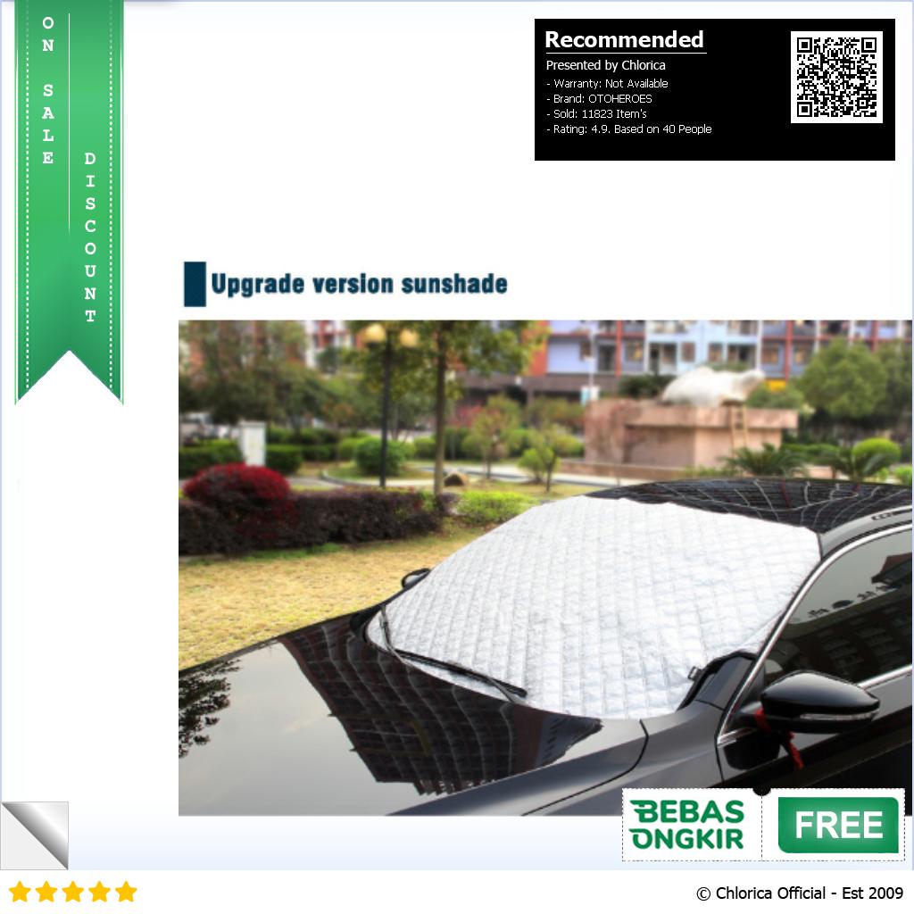 OTOHEROES Mayitr Penutup Kaca Depan Mobil Window Cover Anti UV GS 004